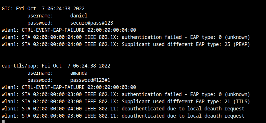 Evil Twin with Karma Attack in Enterprise WiFi Network